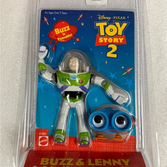 Lot of 4 Disney Pixar Toy Story 2 Figures. Zurg, Buzz, Woody and Bullseye. New! - Picture 3 of 7